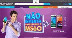 Desktop Screenshot of multilaser.com.br